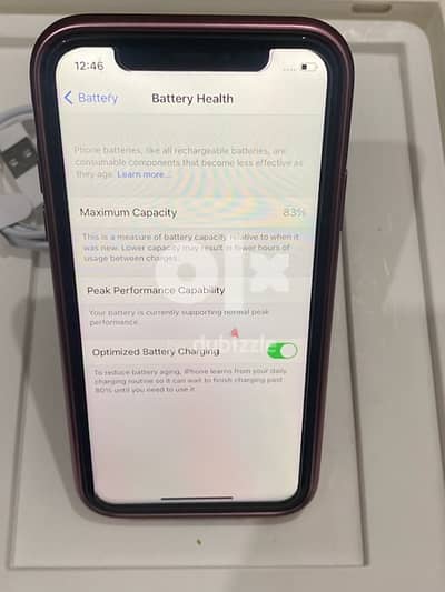 iPhone X 64gb battery 83 % percent excellent condition 10