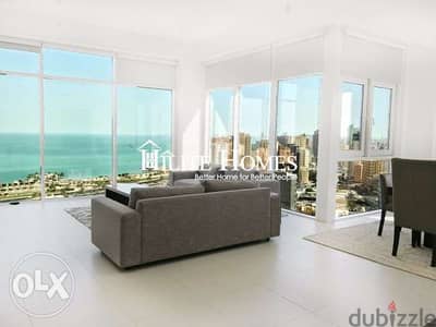 Sea view three bedroom apartment for rent in kuwait 2
