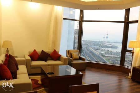 Furnished and serviced apartments in bnied Al Qar 1