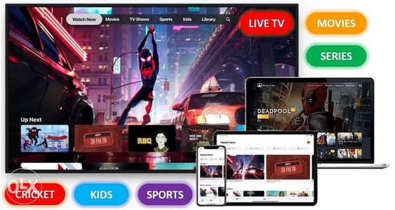 Live TV Channels app for Smart TV, Phone, Android box, Computer. 2