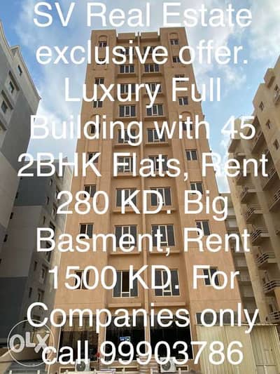 full villa for rent in mangaf area company only 1