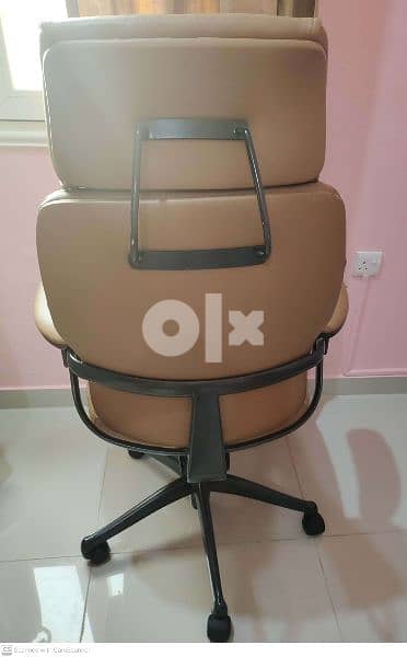 High Back Chair, Color: Beige 2