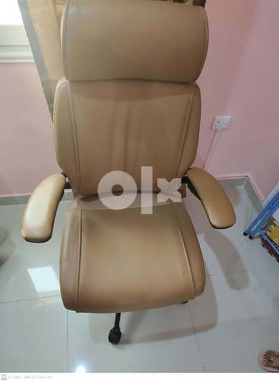 High Back Chair, Color: Beige 5