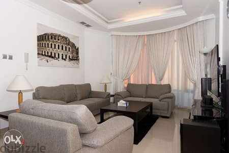 Sea view 3 bd fully furnished in Mangaf 0