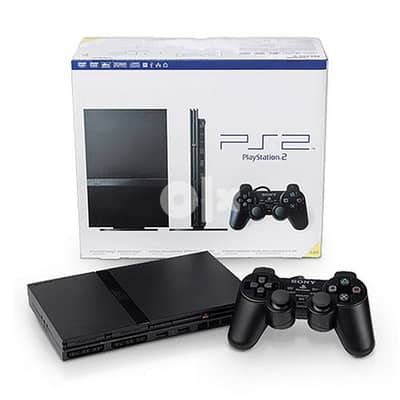 PlayStation 2 (PS2) Slim Console + Controllers + Memory Card + Games 0