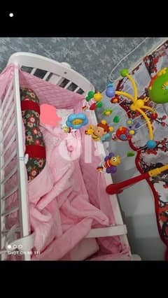 Juniors baby cot in excellent condition for sale 0