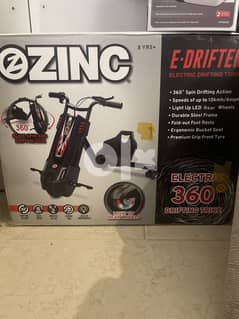 Zinc e-drifter electric drifting trike ,360• slide spin drift action 0