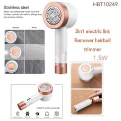 2 in 1 Electric lint remover hair ball trimmer 0